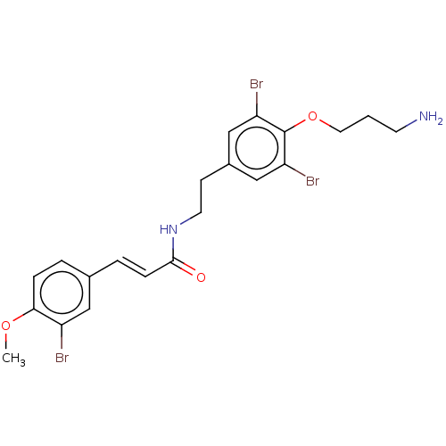 Chemical structure of BindingDB Monomer ID 50479260