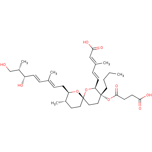 Chemical structure of BindingDB Monomer ID 50479284