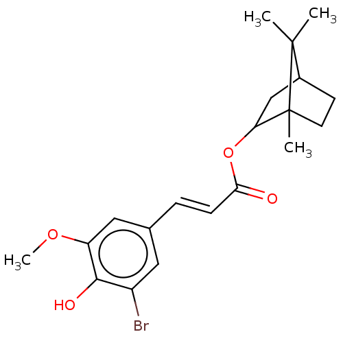 Chemical structure of BindingDB Monomer ID 50479633