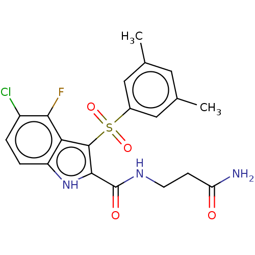 Chemical structure of BindingDB Monomer ID 50479957