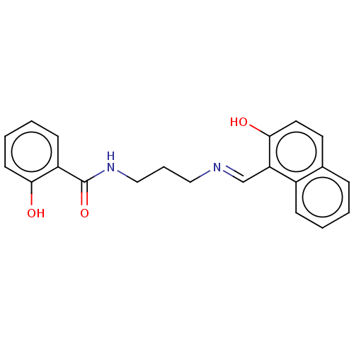 Chemical structure of BindingDB Monomer ID 50481237