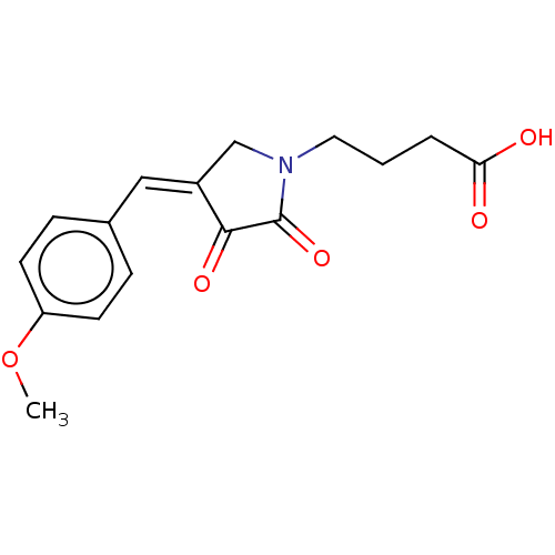 Chemical structure of BindingDB Monomer ID 50481400