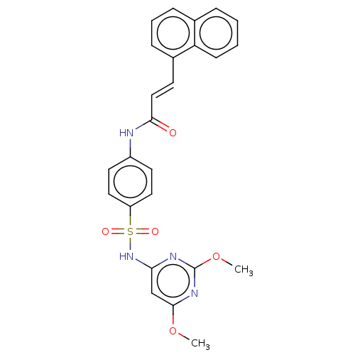 Chemical structure of BindingDB Monomer ID 50481411