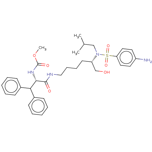 Chemical structure of BindingDB Monomer ID 50482335