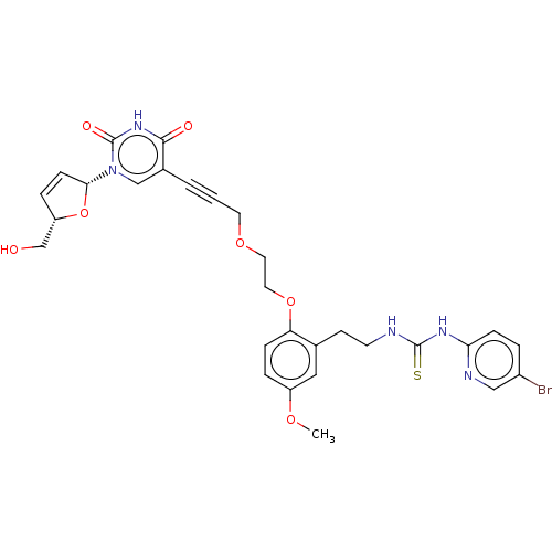 Chemical structure of BindingDB Monomer ID 50482343