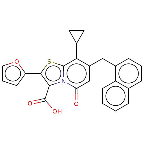 Chemical structure of BindingDB Monomer ID 50482427