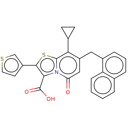 Chemical structure of BindingDB Monomer ID 50482433