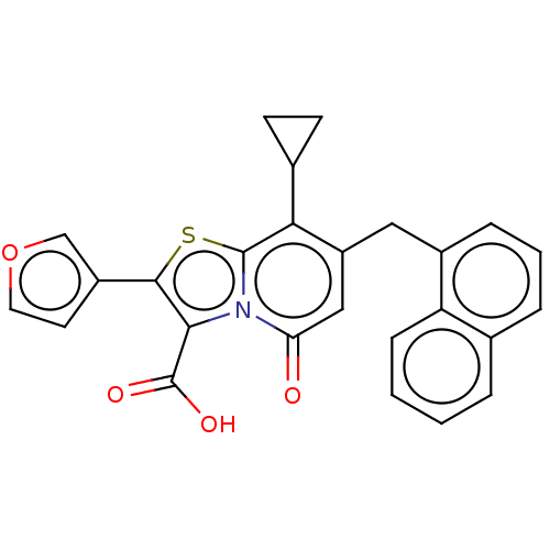Chemical structure of BindingDB Monomer ID 50482434