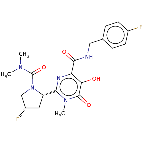 Chemical structure of BindingDB Monomer ID 50482609