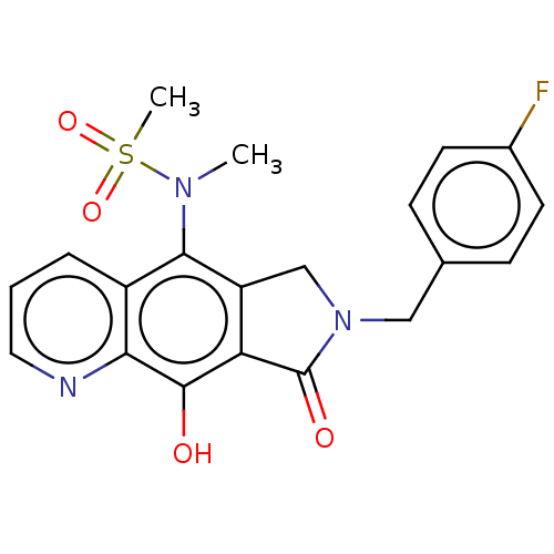 Chemical structure of BindingDB Monomer ID 50483196