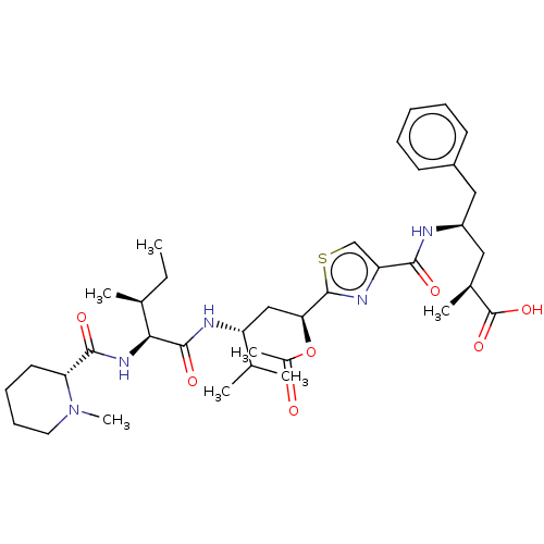 Chemical structure of BindingDB Monomer ID 50483304