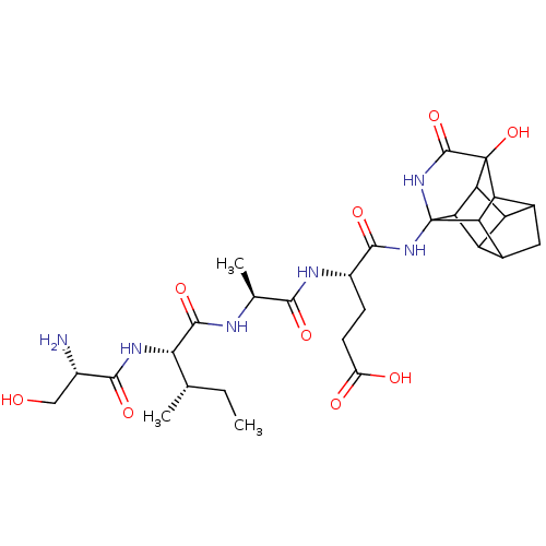 Chemical structure of BindingDB Monomer ID 50483620