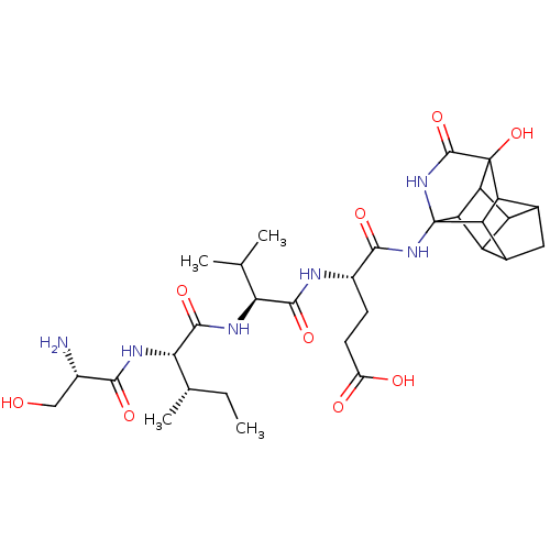 Chemical structure of BindingDB Monomer ID 50483621