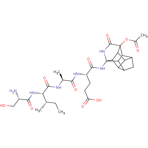 Chemical structure of BindingDB Monomer ID 50483623