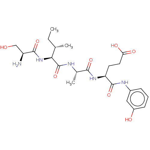 Chemical structure of BindingDB Monomer ID 50483626