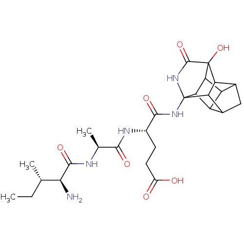 Chemical structure of BindingDB Monomer ID 50483627