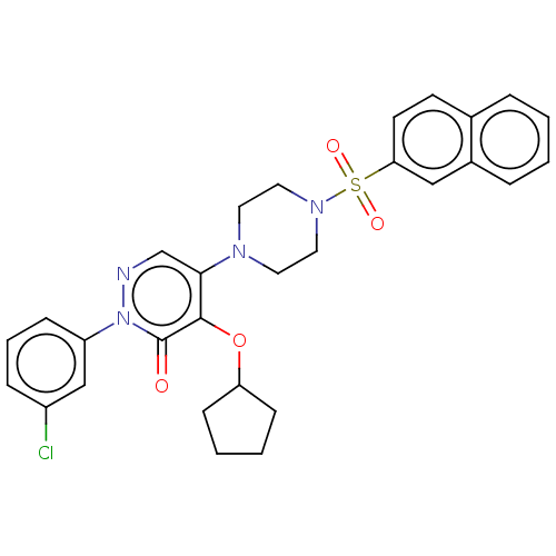 Chemical structure of BindingDB Monomer ID 50483801