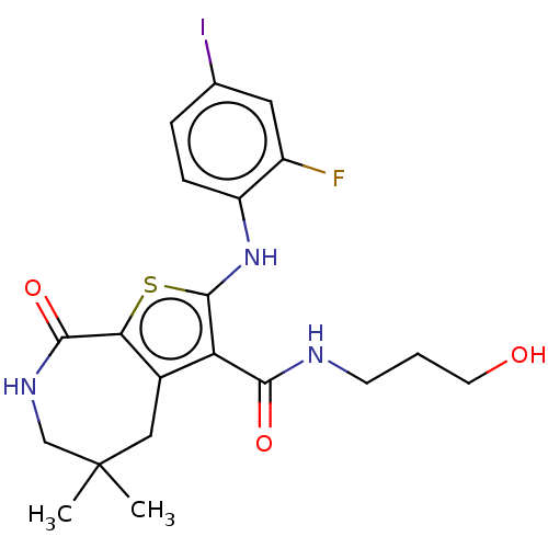 Chemical structure of BindingDB Monomer ID 50484544