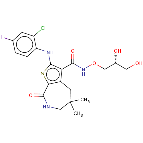 Chemical structure of BindingDB Monomer ID 50484551