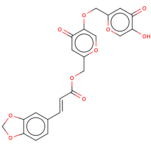 Chemical structure of BindingDB Monomer ID 50484892