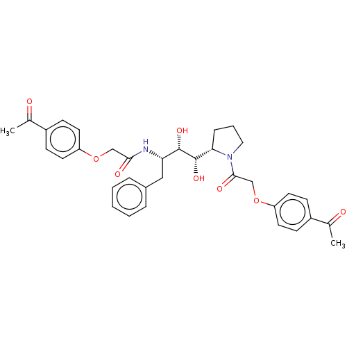 Chemical structure of BindingDB Monomer ID 50485283