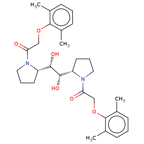 Chemical structure of BindingDB Monomer ID 50485286