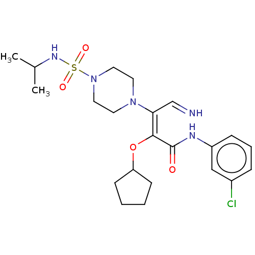 Chemical structure of BindingDB Monomer ID 50485318
