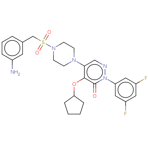 Chemical structure of BindingDB Monomer ID 50485373