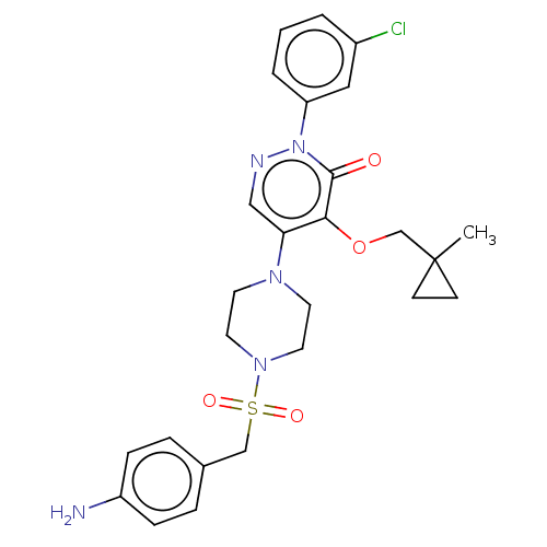 Chemical structure of BindingDB Monomer ID 50485374