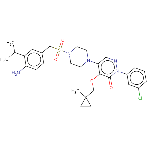 Chemical structure of BindingDB Monomer ID 50485378