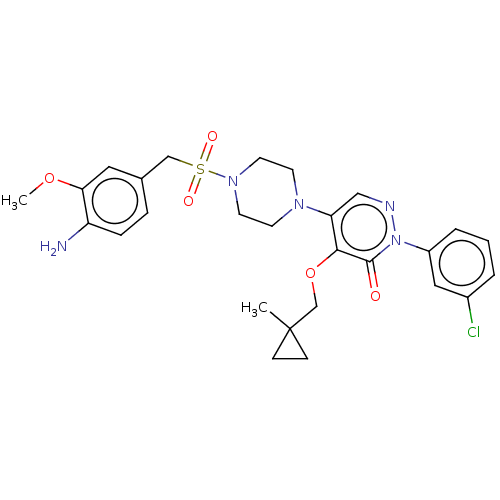 Chemical structure of BindingDB Monomer ID 50485400