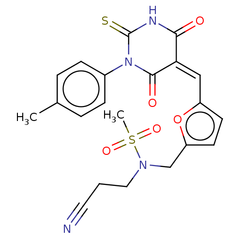 Chemical structure of BindingDB Monomer ID 50485518