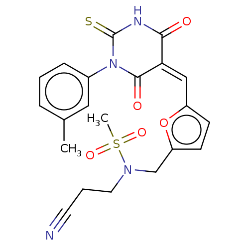 Chemical structure of BindingDB Monomer ID 50485521