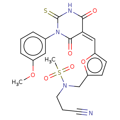 Chemical structure of BindingDB Monomer ID 50485526