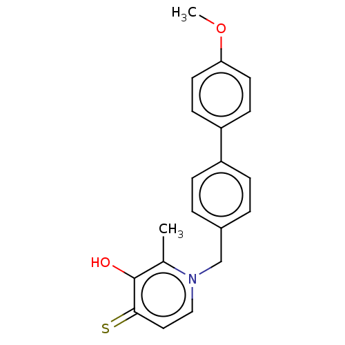 Chemical structure of BindingDB Monomer ID 50485654