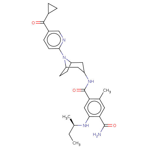 Chemical structure of BindingDB Monomer ID 50486033