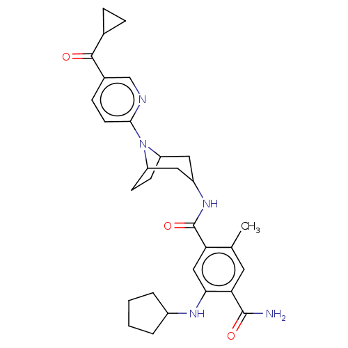 Chemical structure of BindingDB Monomer ID 50486042