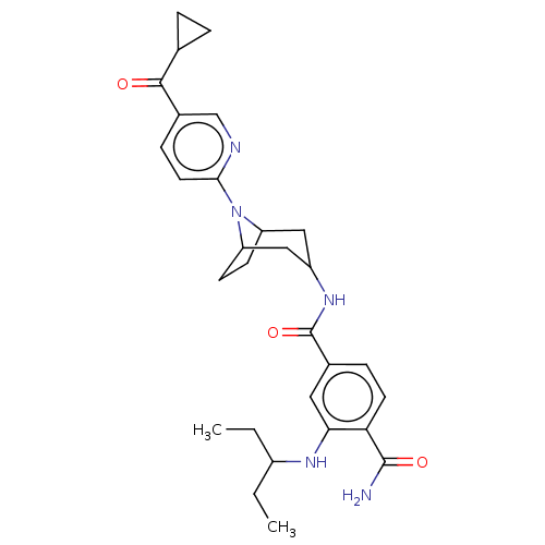 Chemical structure of BindingDB Monomer ID 50486056