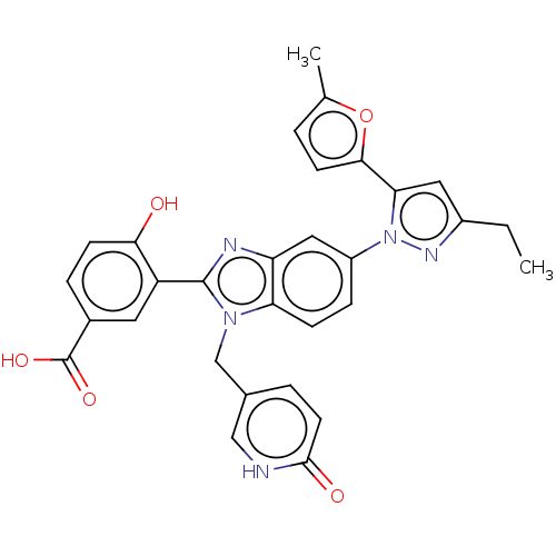 Chemical structure of BindingDB Monomer ID 50486135