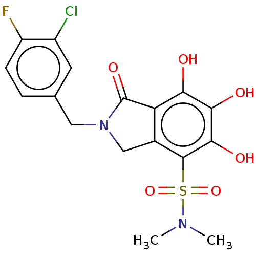 Chemical structure of BindingDB Monomer ID 50486167