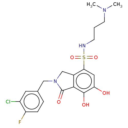 Chemical structure of BindingDB Monomer ID 50486168