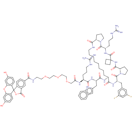 Chemical structure of BindingDB Monomer ID 50489222