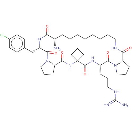Chemical structure of BindingDB Monomer ID 50489227