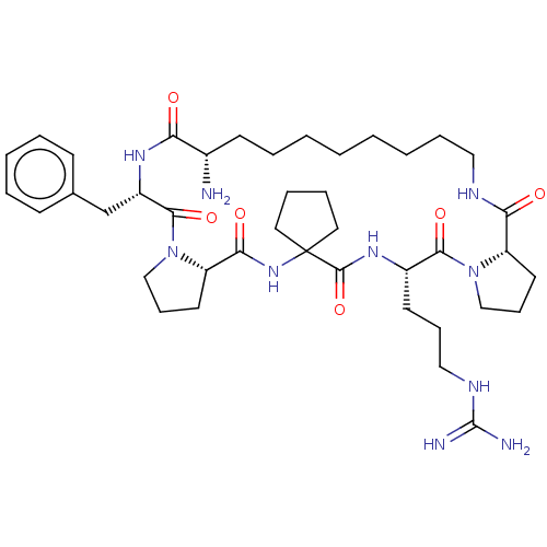 Chemical structure of BindingDB Monomer ID 50489230