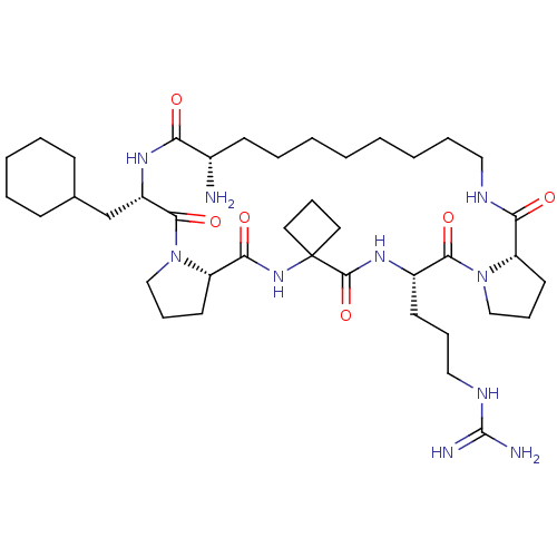 Chemical structure of BindingDB Monomer ID 50489243