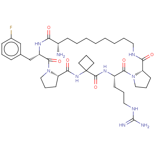 Chemical structure of BindingDB Monomer ID 50489255