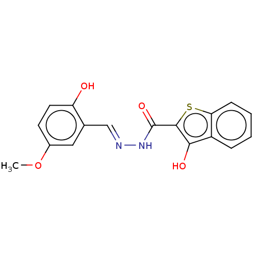 Chemical structure of BindingDB Monomer ID 50489392