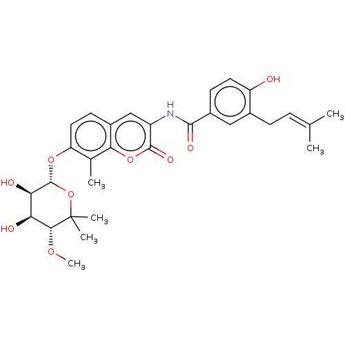 Chemical structure of BindingDB Monomer ID 50489425