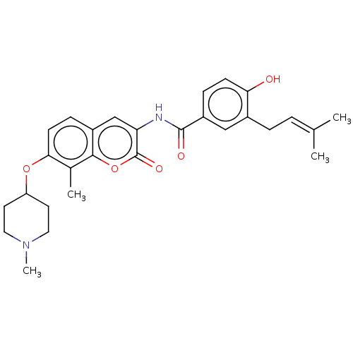 Chemical structure of BindingDB Monomer ID 50489434