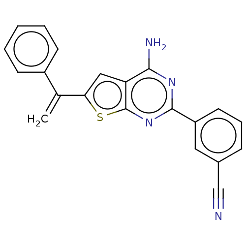 Chemical structure of BindingDB Monomer ID 50491074